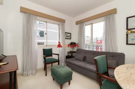 Flat com 1 Quarto para alugar, 33m² no Vila Olímpia, São Paulo