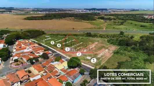 Lote/Terreno à venda, 3398m² no Jardim Santa Genebra II (Barão Geraldo), Campinas