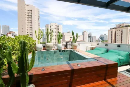 Cobertura com 2 Quartos à venda, 102m² no Cidade Monções, São Paulo