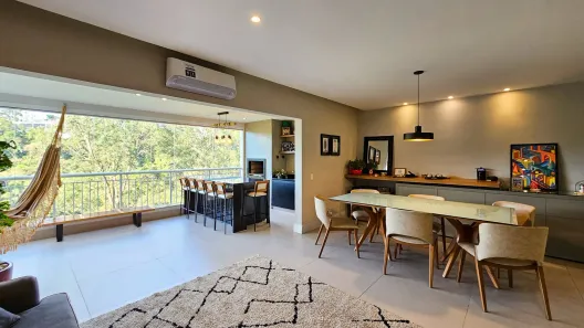 Apartamento com 3 Quartos para alugar, 158m² no Tamboré, Santana de Parnaíba