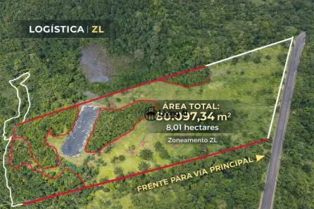 Lote/Terreno à venda, 80097m² no Centro, Campina Grande do Sul