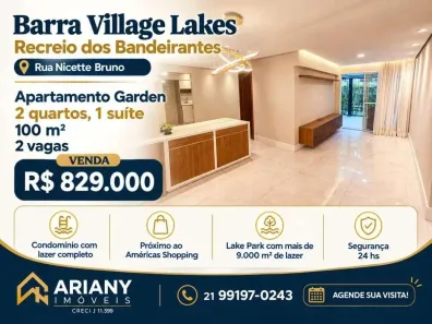 Apartamento com 2 Quartos à venda, 100m² no Recreio dos Bandeirantes, Rio de Janeiro
