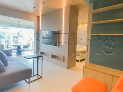 Flat com 1 Quarto para alugar, 55m² no Vila Nova Conceição, São Paulo