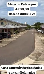 Casa de Condomínio com 3 Quartos para alugar, 120m² no Pedrinhas, Porto Velho