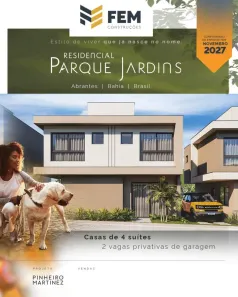Casa de Condomínio com 4 Quartos à venda, 119m² no Nova Abrantes (Abrantes), Camaçari