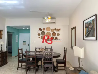 Apartamento com 2 Quartos para alugar, 163m² no José Menino, Santos