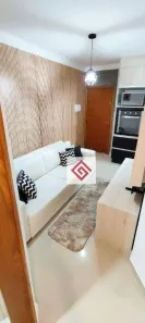 Apartamento com 2 Quartos para alugar, 50m² no Vila Helena, Santo André