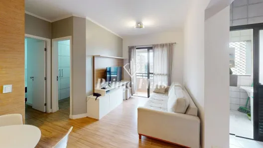Flat com 2 Quartos para alugar, 54m² no Cidade Monções, São Paulo