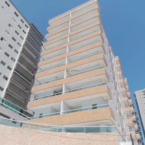 Apartamento com 1 Quarto à venda, 44m² no Guilhermina, Praia Grande