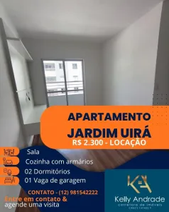 Apartamento com 2 Quartos para alugar, 60m² no Jardim Uirá, São José dos Campos