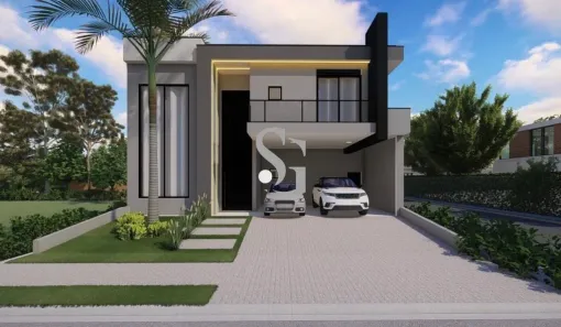 Sobrado com 4 Quartos à venda, 313m² no Parque Brasil 500, Paulínia