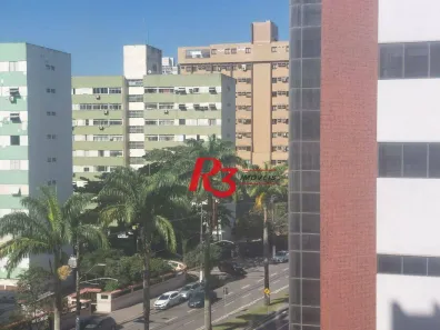 Sala Comercial para alugar, 57m² no Vila Mathias, Santos