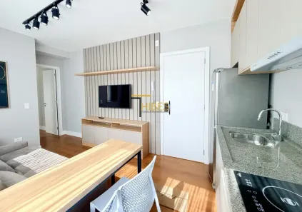 Apartamento com 1 Quarto para alugar, 33m² no Centro, Curitiba