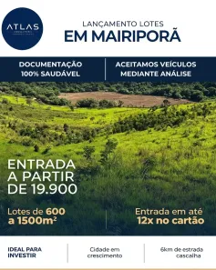 Lote/Terreno à venda, 600m² no Terra Preta (Terra Preta), Mairiporã