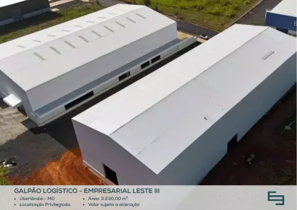 Galpão/Depósito/Armazém para alugar, 3230m² no Loteamento Centro Empresarial Leste III, Uberlândia