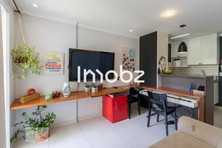 Kitnet com 1 Quarto à venda, 34m² no Jardim Ampliação, São Paulo