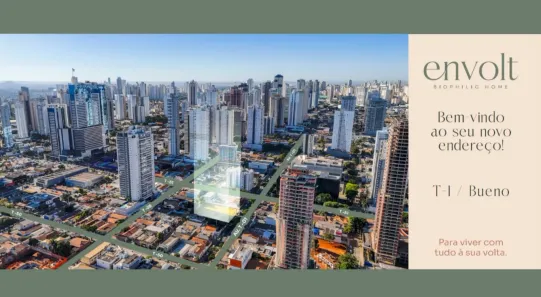 Apartamento com 2 Quartos à venda, 62m² no Setor Bueno, Goiânia