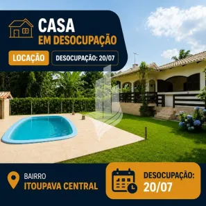 Casa com 4 Quartos para venda ou aluguel, 146m² no Itoupava Central, Blumenau