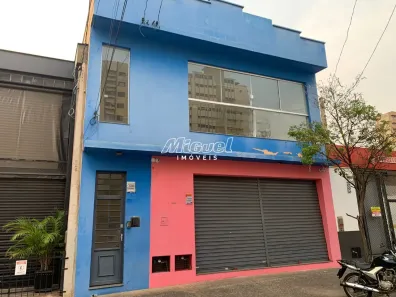 Sala Comercial para alugar, 122m² no Cidade Alta, Piracicaba