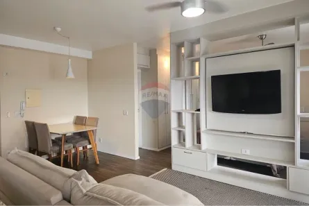 Apartamento com 1 Quarto para alugar, 50m² no Sítio Tamboré Alphaville, Barueri