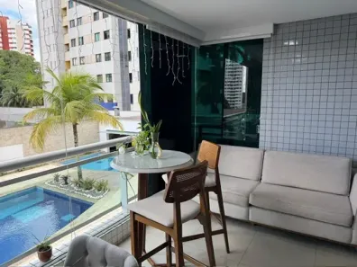 Apartamento com 3 Quartos para alugar, 104m² no Parque 10 de Novembro, Manaus