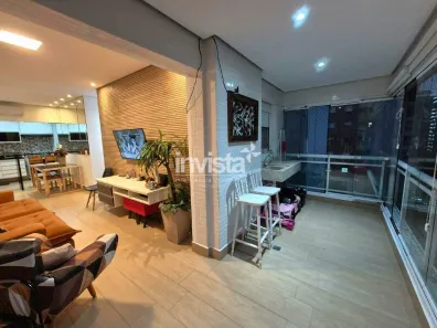 Apartamento com 3 Quartos à venda, 89m² no José Menino, Santos