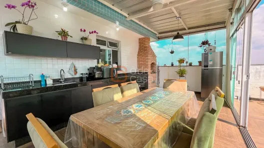 Cobertura com 3 Quartos à venda, 161m² no Rio Branco, Belo Horizonte