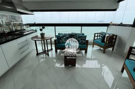 Apartamento com 3 Quartos para alugar, 184m² no Pitangueiras, Guarujá