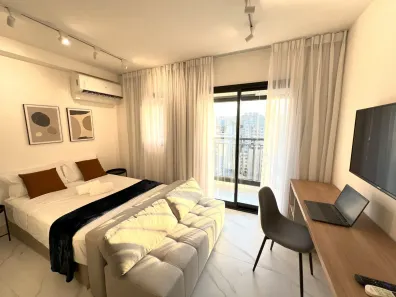 Apartamento com 1 Quarto para alugar, 27m² no Vila Buarque, São Paulo