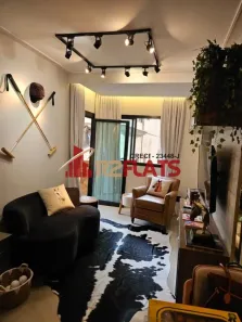 Flat com 1 Quarto para alugar, 40m² no Brooklin Paulista, São Paulo