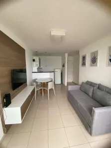 Apartamento com 2 Quartos para alugar, 55m² no Ponta Negra, Natal