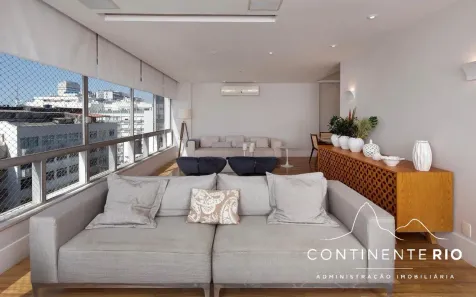Apartamento com 3 Quartos para alugar, 191m² no Leblon, Rio de Janeiro