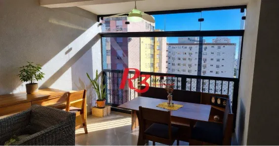 Apartamento com 2 Quartos à venda, 91m² no Pompéia, Santos