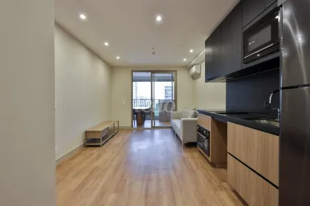 Apartamento com 1 Quarto para alugar, 42m² no Indianópolis, São Paulo
