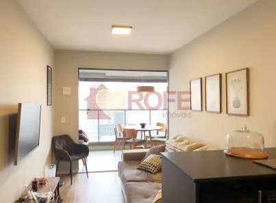 Apartamento com 1 Quarto à venda, 43m² no Santo Amaro, São Paulo