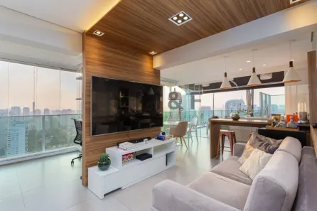 Apartamento com 1 Quarto à venda, 93m² no Cidade Monções, São Paulo