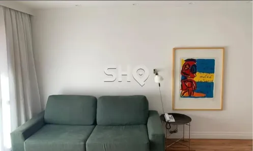 Apartamento com 1 Quarto para alugar, 50m² no Higienópolis, São Paulo