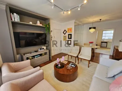 Apartamento com 3 Quartos para alugar, 110m² no Brooklin Paulista, São Paulo