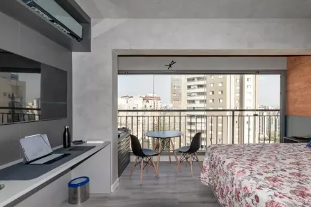 Kitnet com 1 Quarto à venda, 25m² no Indianópolis, São Paulo