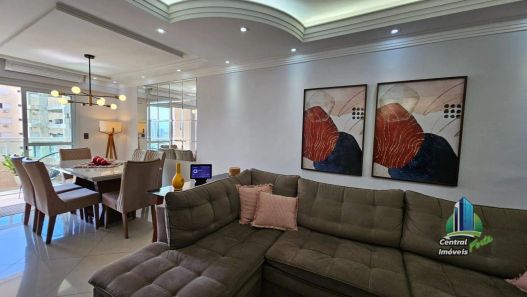 Apartamento com 3 Quartos à venda, 134m² no Guilhermina, Praia Grande