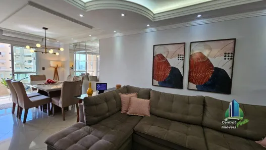Apartamento com 3 Quartos à venda, 134m² no Guilhermina, Praia Grande