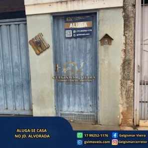 Casa com 1 Quarto para alugar, 10m² no Jardim Alvorada, Bebedouro