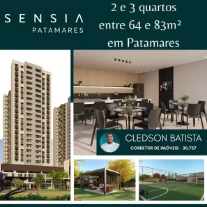 Apartamento com 3 Quartos à venda, 83m² no Patamares, Salvador