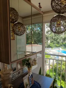 Apartamento com 2 Quartos à venda, 57m² no Jardim Henriqueta, Taboão da Serra