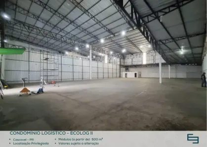 Galpão/Depósito/Armazém para alugar, 1159m² no Região do Lago, Cascavel