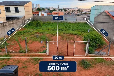 Lote/Terreno à venda, 500m² no Jardim Luciana Maria, Sorocaba