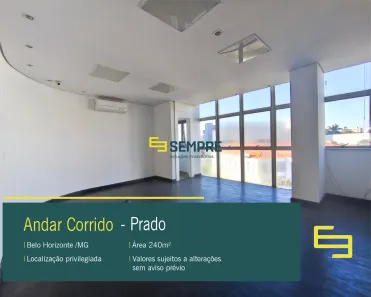 Sala Comercial para alugar, 240m² no Prado, Belo Horizonte