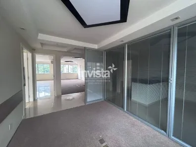 Sala Comercial para alugar, 190m² no Centro, Santos