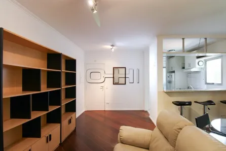 Apartamento com 1 Quarto para alugar, 56m² no Vila Nova Conceição, São Paulo