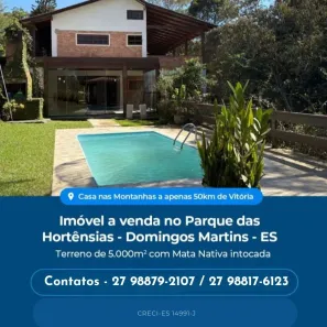 Fazenda/Sítio com 3 Quartos à venda, 500m² no Domingos Martins, Domingos Martins